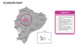 Ecuador map - Slide 5