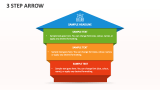 3 Step Arrow - Slide 1