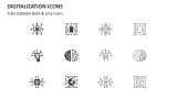 Digitalization Icons - Slide 2