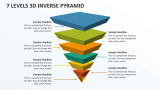7 Levels 3D Inverse Pyramid - Slide 1