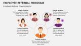 Employee Referral Program Vector - Slide 1