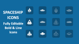Spaceship Icons - Slide 1