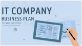 It Company Business Plan - Slide 1