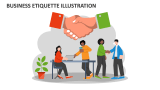 Business Etiquette Illustration - Slide 2