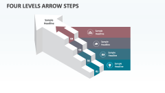 Four Levels Arrow Steps - Slide 1