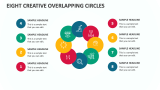 Eight Creative Overlapping Circles - Slide 1