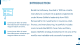Berkshire Hathaway Case Study Presentation - Slide 3
