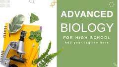 Advanced Biology for High School - Slide 1