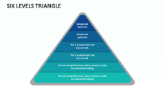 Six Levels Triangle - Slide 1