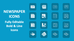 Newspaper Icons - Slide 1