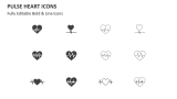 Pulse Heart Icons - Slide 2