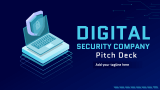 Digital Security Company Pitch Deck - Slide 1