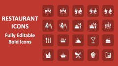 Restaurant Icons - Slide 1