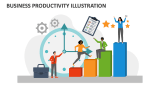 Business Productivity Illustration - Slide 1