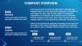 Blue Creative Presentation Template - Slide 3