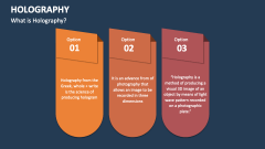 What is Holography? - Slide 1