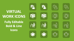 Virtual Work Icons - Slide 1