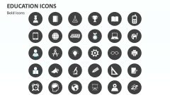 Education Icons - Slide 1