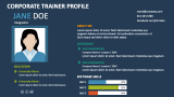 Corporate Trainer Profile - Slide 2