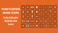 Punctuation Mark Icons - Slide 1