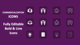 Commercialization Icons - Slide 1