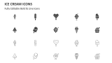 Ice Cream Icons - Slide 2