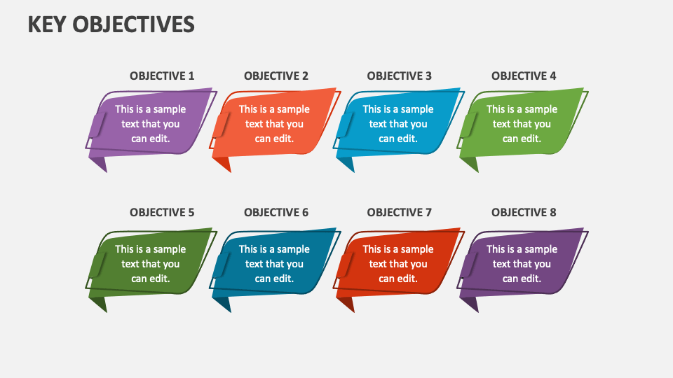 Key Objectives PowerPoint and Google Slides Template - PPT Slides
