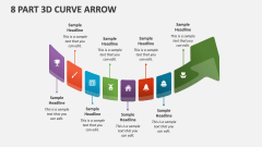 8 Part 3d Curve Arrow - Slide 1