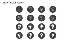 Light Bulb Icons - Slide 1
