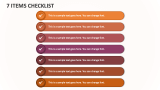 7 Items Checklist - Slide 1