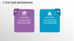 2 Text Box Infographic - Slide 1