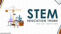 Stem Education Theme - Slide 1