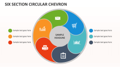 Six Section Circular Chevron - Slide 1