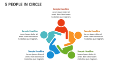 5 People in Circle - Slide 1
