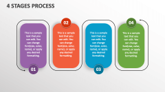 4 Stages Process - Slide 1