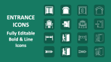 Entrance Icons - Slide 1
