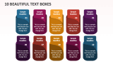 10 Beautiful Text Boxes - Slide 1