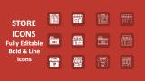 Store Icons - Slide 1