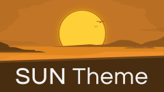 Sun Theme - Slide 1