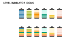 Level Indicator Icons - Slide 2