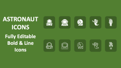 Astronaut Icons - Slide 1