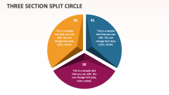 Three Section Split Circle - Slide 1