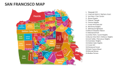 San Francisco Map - Slide 1