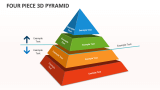 Four Piece 3d Pyramid - Slide 1