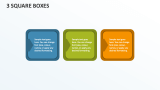 3 Square Boxes - Slide 1
