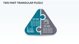 Two Part Triangular Puzzle - Slide 1