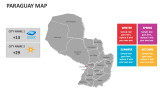Paraguay map - Slide 10