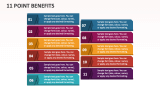 11 Point Benefits - Slide 1