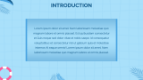 Free Swimming Presentation Theme for Google Slides and PowerPoint