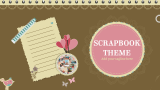 Scrapbook Presentation Theme - Slide 1